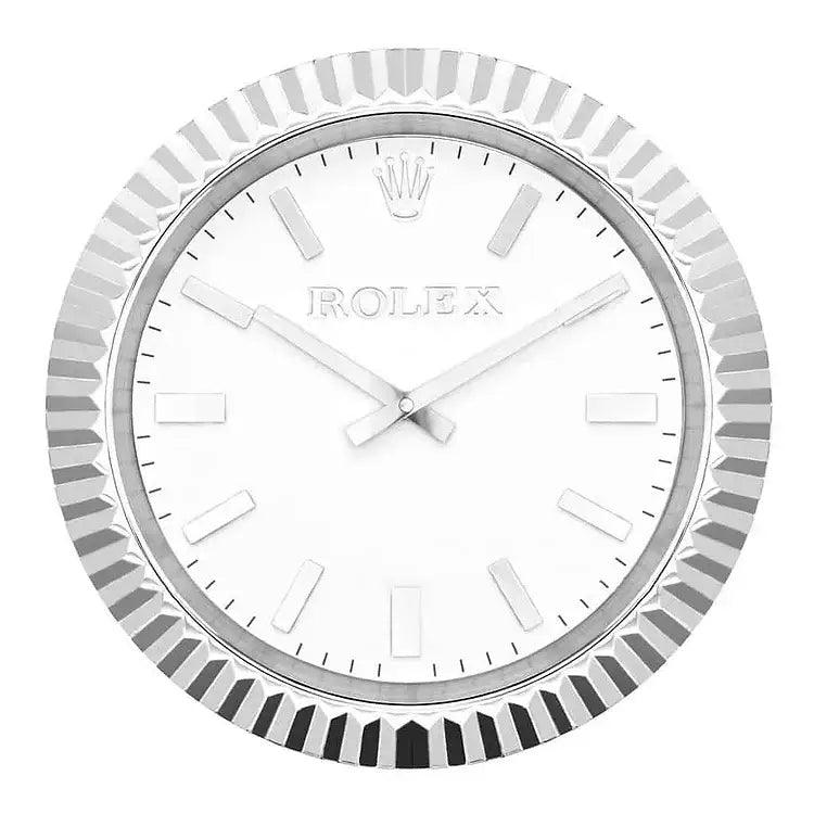 Horloge Murale - Datejust argent