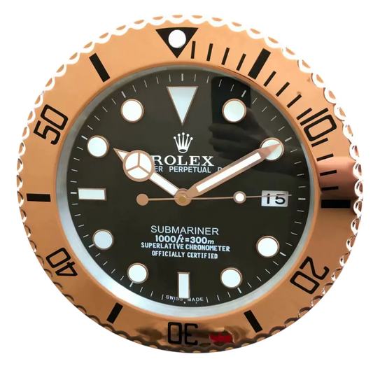 Horloge Murale Style Rolex Submariner