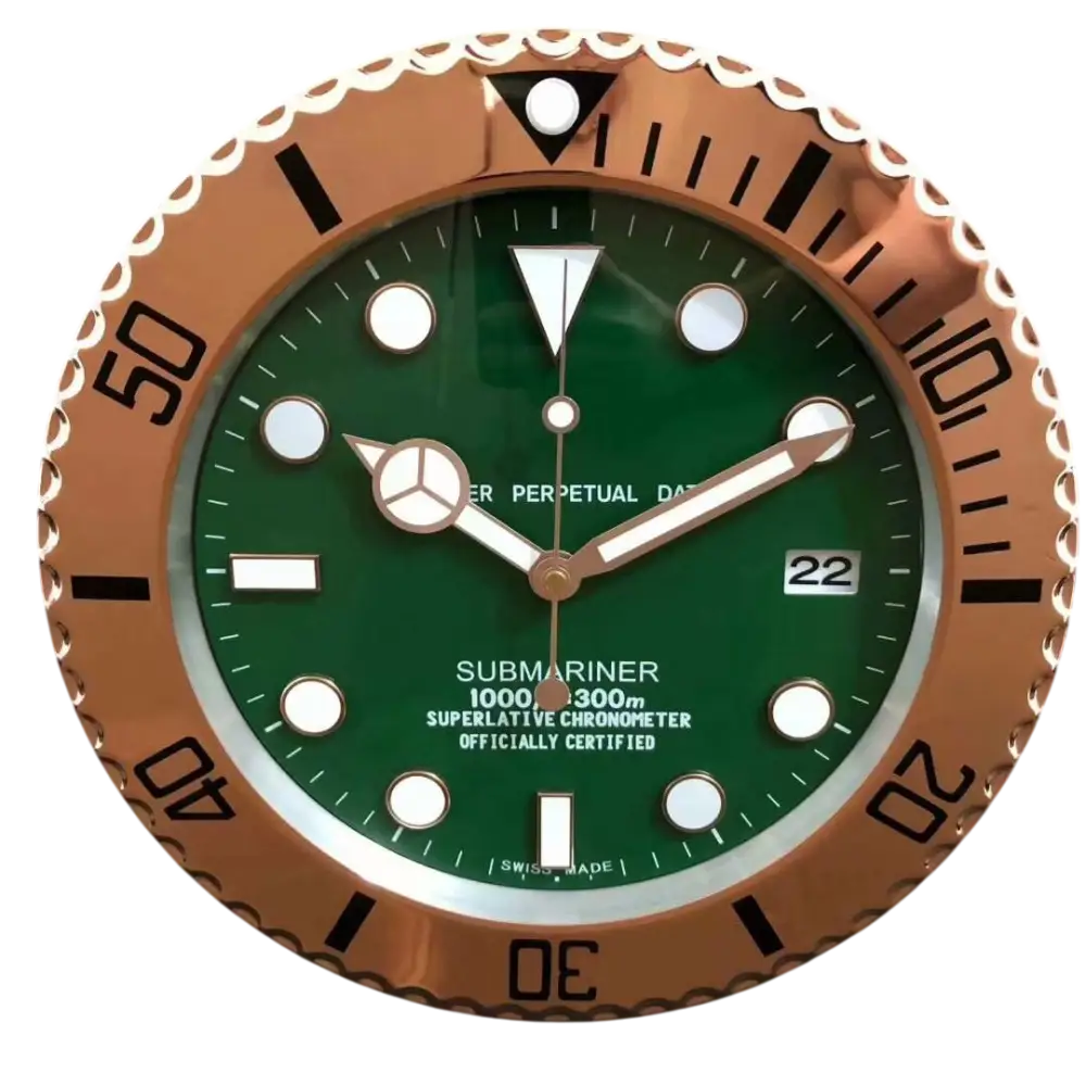 Horloge Murale Style Rolex Submariner