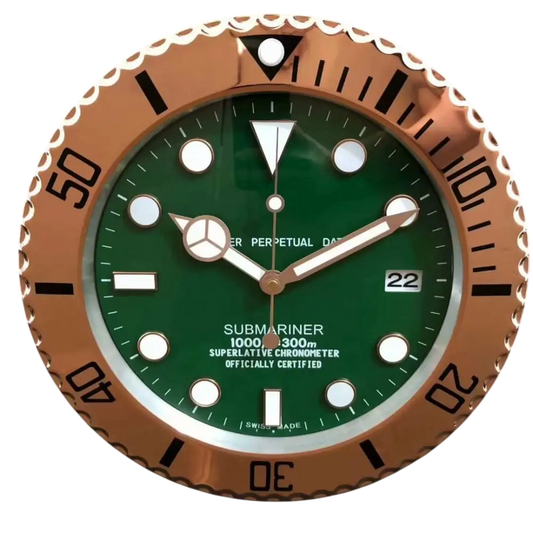 Horloge Murale Style Rolex Submariner