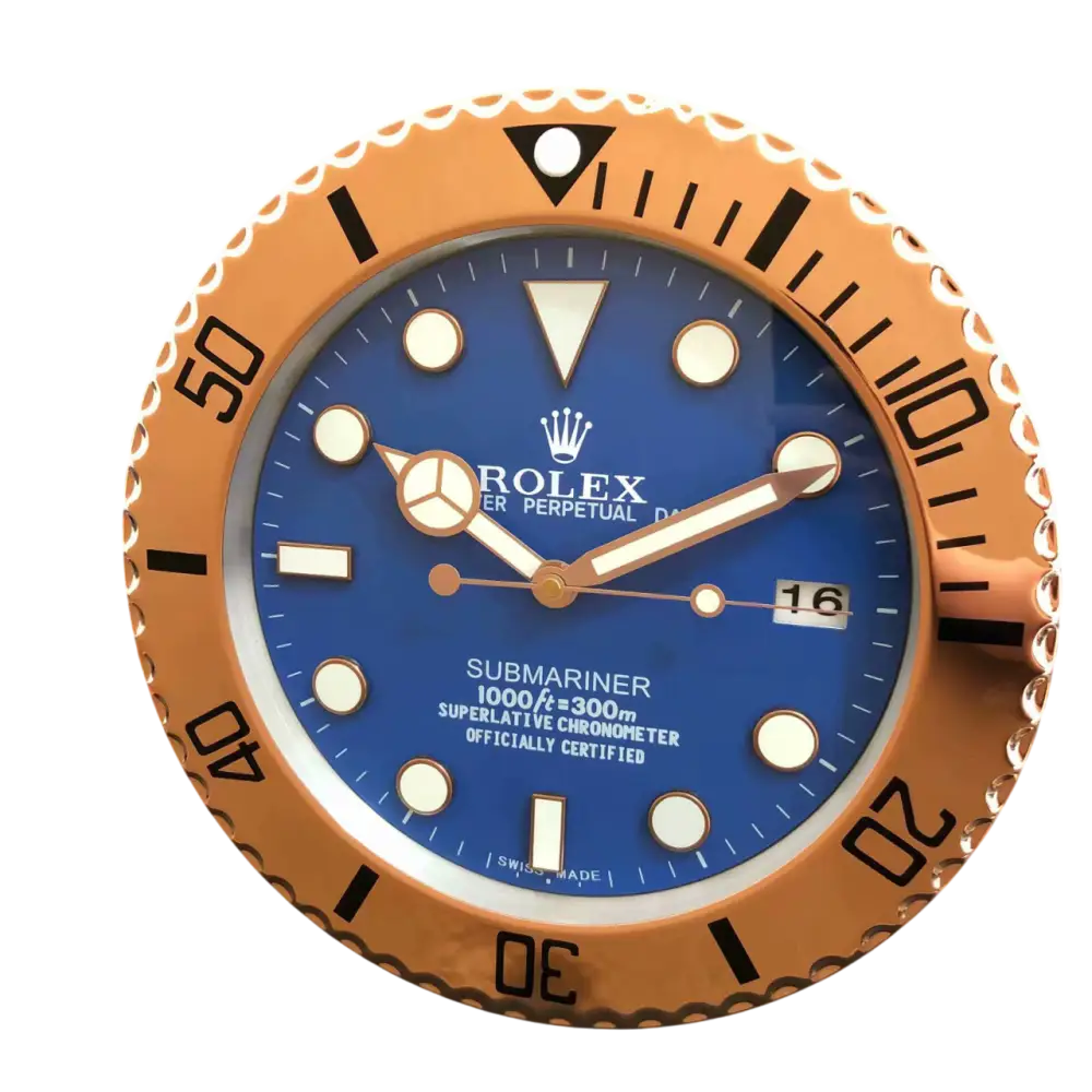 Horloge Murale Style Rolex Submariner