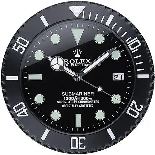 Horloge murale - Submariner full black